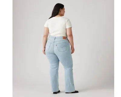Levi's 725 High Rise Bootcut Women's Jeans (plus Size) 16m In Eternal Indigo
