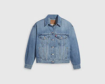 Levi's Womens Soft As Butter Original Trucker Denim Jacket Xs In Soft As Butter
