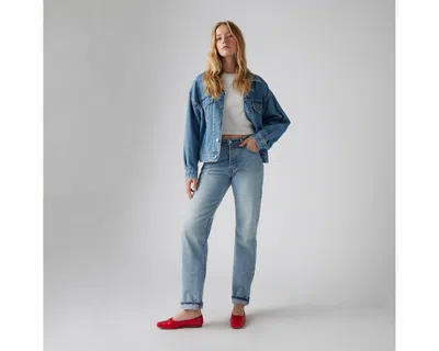 Levi's 501 90s Selvedge Cotton Jeans In Piece Of History