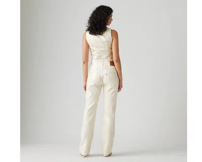 Levi's Low Pro Straight-leg Jean In Ivory White