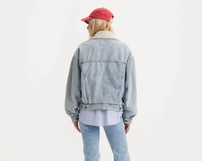 Levi's 90s Sherpa Trucker Jacket In Morning Sunlight