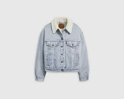 Levi's 90s Sherpa Trucker Jacket In Morning Sunlight