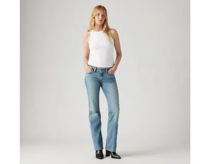 Levi's Superlow Bootcut Jeans In Medium Wash