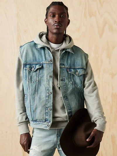 Levi's Vest In Blue