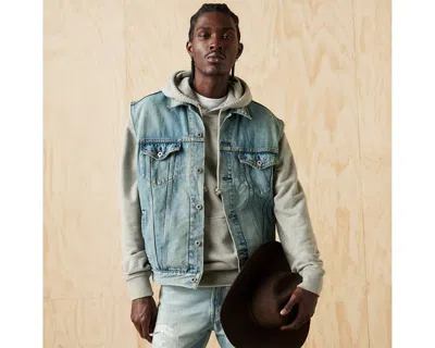 Levi's Vest In Blue
