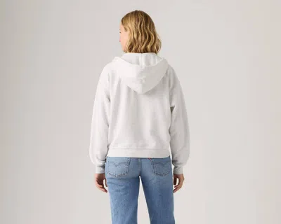 Levi's Everyday Zip Up Hoodie In Heather Grey