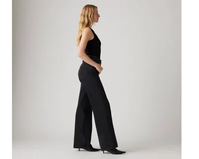 Levi's Ribcage High Waist Wide Leg Jeans In Rosie Posie
