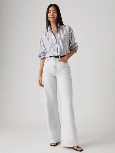 Levi's Ribcage High Waist Wide Leg Jeans In Be Prepared