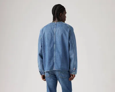 Levi's Union Engineer Coat In Blue