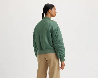 Levi's Flap-pocket Bomber Jacket In Dark Forest