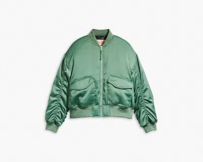 Levi's Flap-pocket Bomber Jacket In Dark Forest