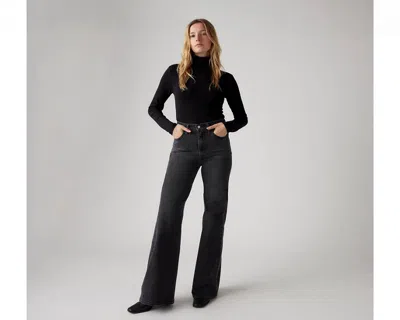 Levi's Ribcage High Waist Wide Leg Jeans In Rosie Posie