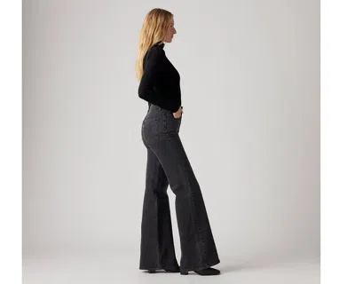 Levi's Ribcage High Waist Wide Leg Jeans In Rosie Posie
