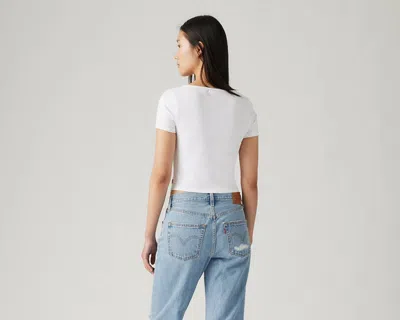 Levi's Mars Corset T-shirt In White