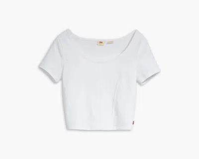 Levi's Mars Corset T-shirt In White