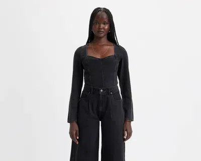 Levi's Ophelia Corset Blouse In Letter From The Editor