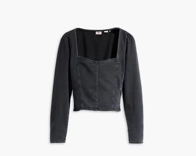 Levi's Ophelia Corset Blouse In Letter From The Editor