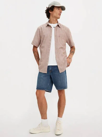 Levi's 468 Stay Loose Shorts In Picnic & Friends