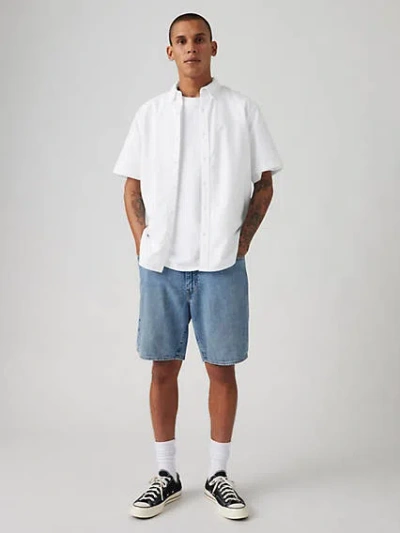 Levi's 468 Stay Loose Shorts In Light Jog