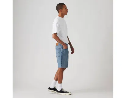 Levi's 468 Stay Loose Shorts In Light Jog