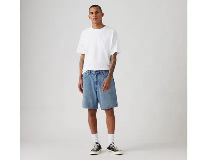 Levi's 468 Stay Loose Shorts In Light Jog