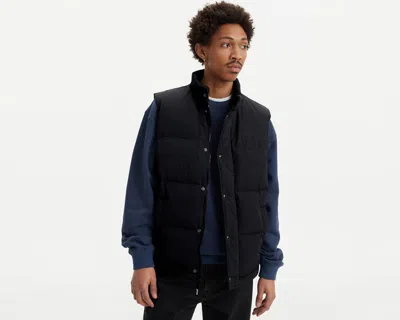 Levi's Rockridge Vest In Jet Black
