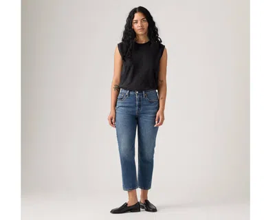 Levi's 501 Original Lightweight Cropped Jeans In Refresh