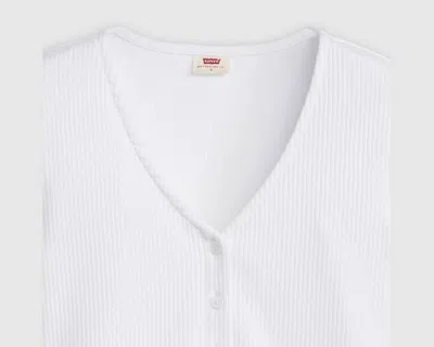 Levi's Muse Short Sleeve T-shirt In White
