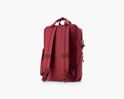 Levi's L-pack Large Backpack In Regular Red