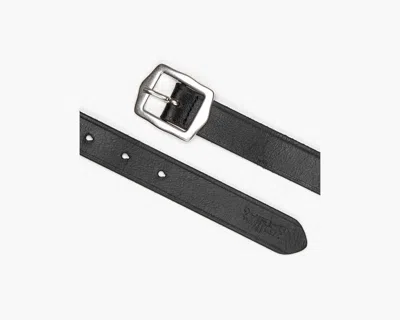 Levi's Luxe Leather Belt In Regular Black