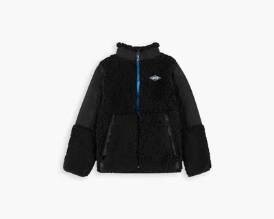 Levi's Sherpa Jacket Little Boys 4-7 4 In Black