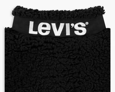Levi's Sherpa Jacket Little Boys 4-7 4 In Black
