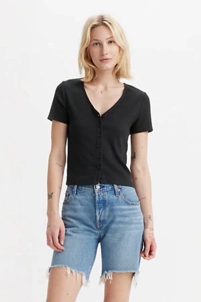 Levi's Muse Tee In Black