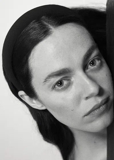 Sophie Buhai Classic Puffy Headband In Black