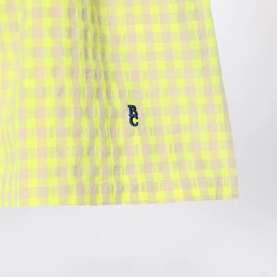 Bobo Choses Check Pattern Top In Yellow