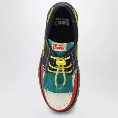 Bobo Choses Compas  X Camper Loafer In Multicolor