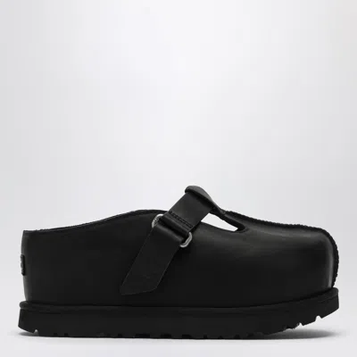 Ugg Goldenstar Hi Mules In Black In Black