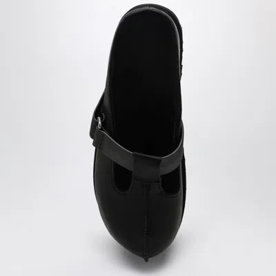 Ugg Goldenstar Hi Mules In Black In Black