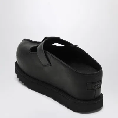 Ugg Goldenstar Hi Mules In Black In Black