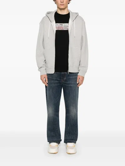 Jeanerica Logo-patch Jeans In Blue