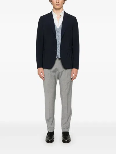 Eraldo Peak-lapels Blazer In Black
