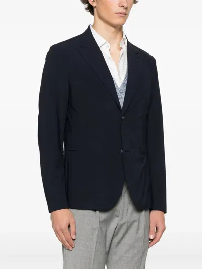Eraldo Peak-lapels Blazer In Black