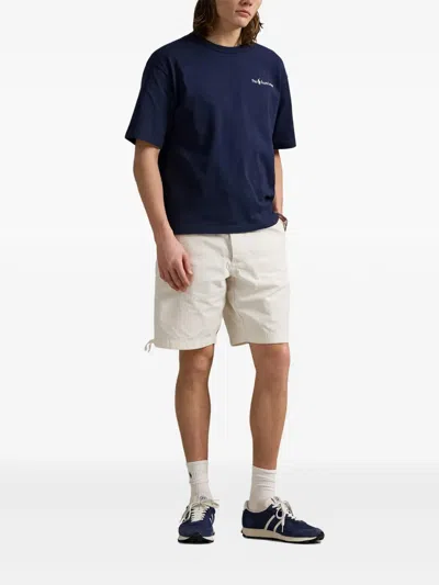 Polo Ralph Lauren Logo-embroidered T-shirt In Blue