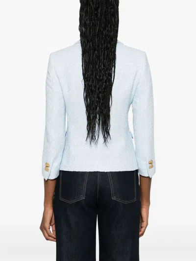 Tagliatore Short Jacket Jackets Light Blue In Blue