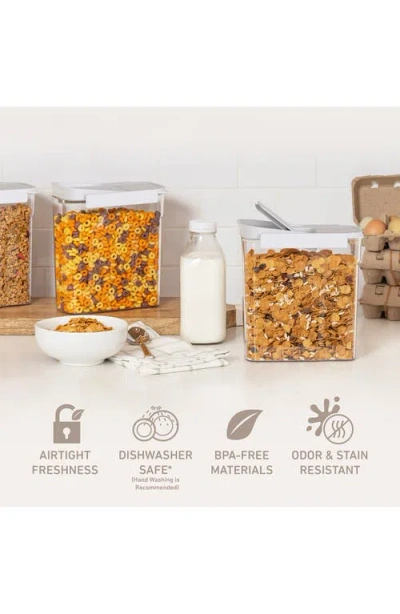 Bentgo 3-piece Food Storage Container Set In Snow