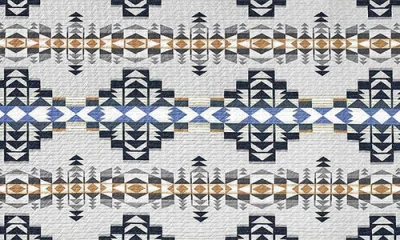 Pendleton Desert Dawn Cotton Coverlet & Sham Set In Gray