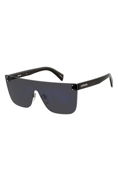 Levi's® 99mm Shield Sunglasses In Grey