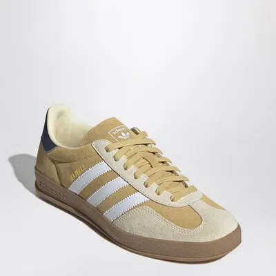 Adidas Originals Gazelle Indoor Oatmeal Colour Snaeker In Multi