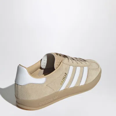 Adidas Originals Sneaker Gazelle Indoor Magic Beige/cloud White/gum In Brown