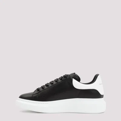 Alexander Mcqueen Men Low-top Leather Sneakers In Animal Print